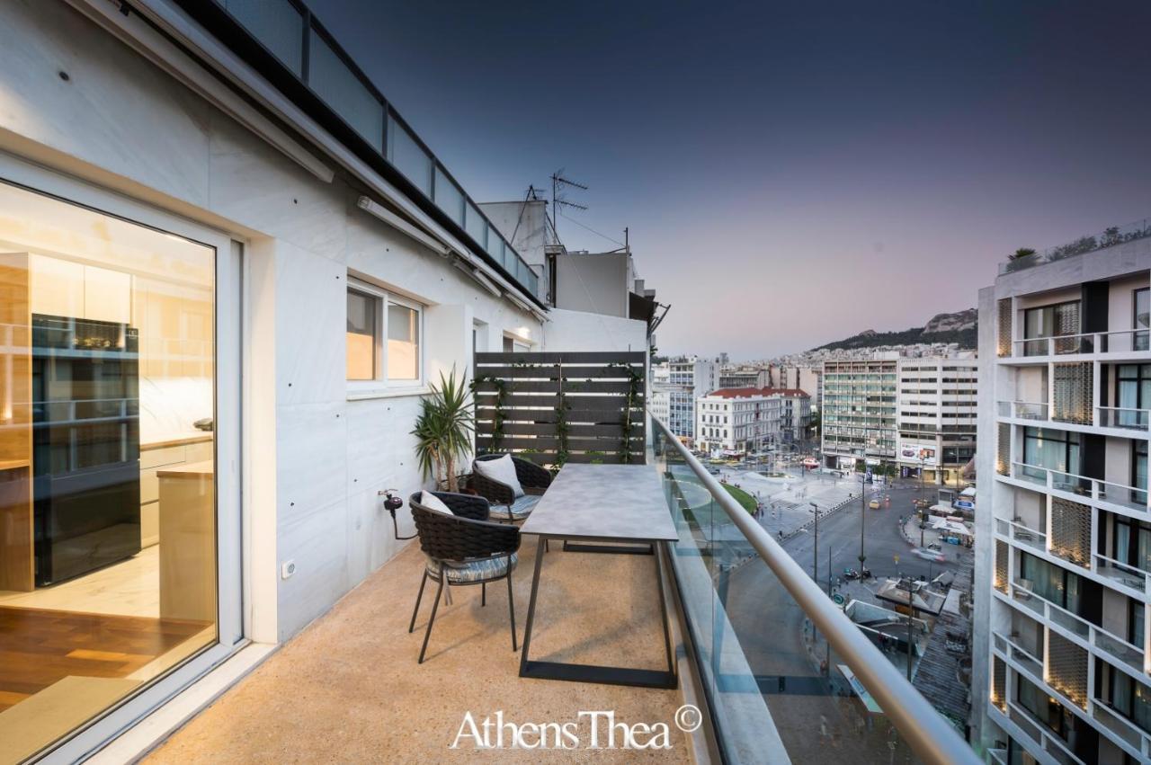 Athensthea Alpha Luxury Penthouse Apt In Omonia Exterior photo