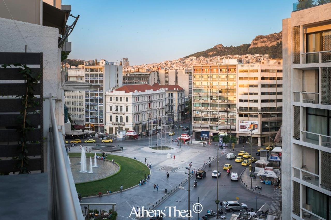 Athensthea Alpha Luxury Penthouse Apt In Omonia Exterior photo